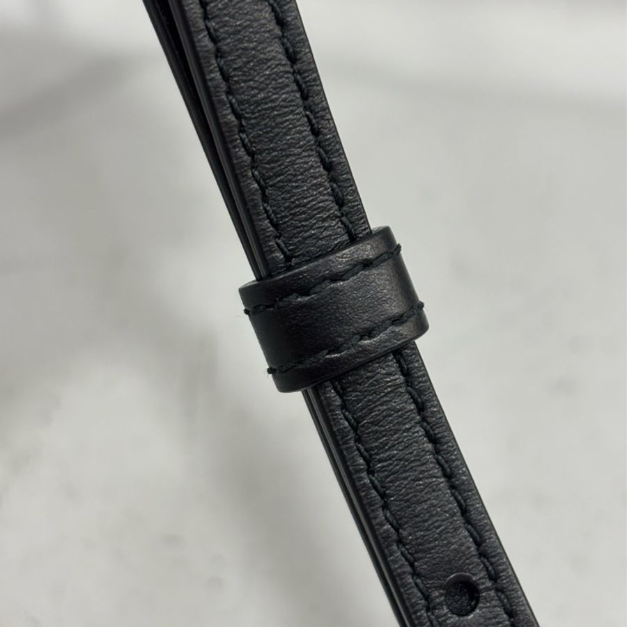YSL Saint Laurent 678401 Toy Loulou mini 黑色牛皮金字胖胖包方胖包-63