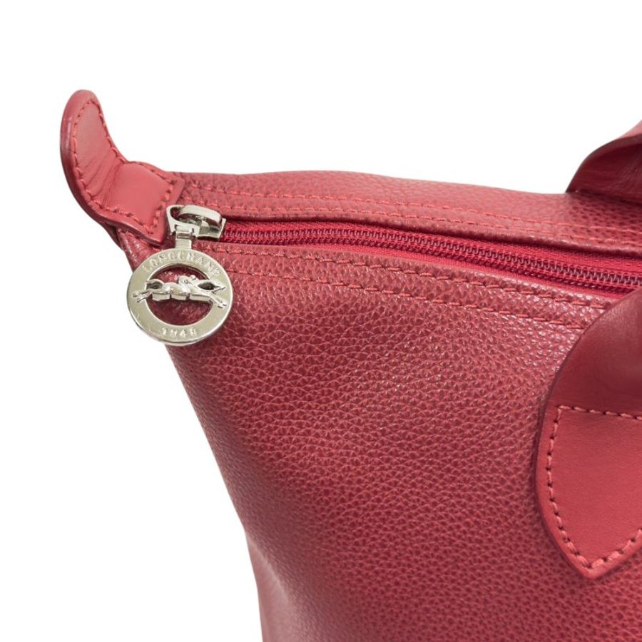 LONGCHAMP Le Pliage 皮革 肩背包-3