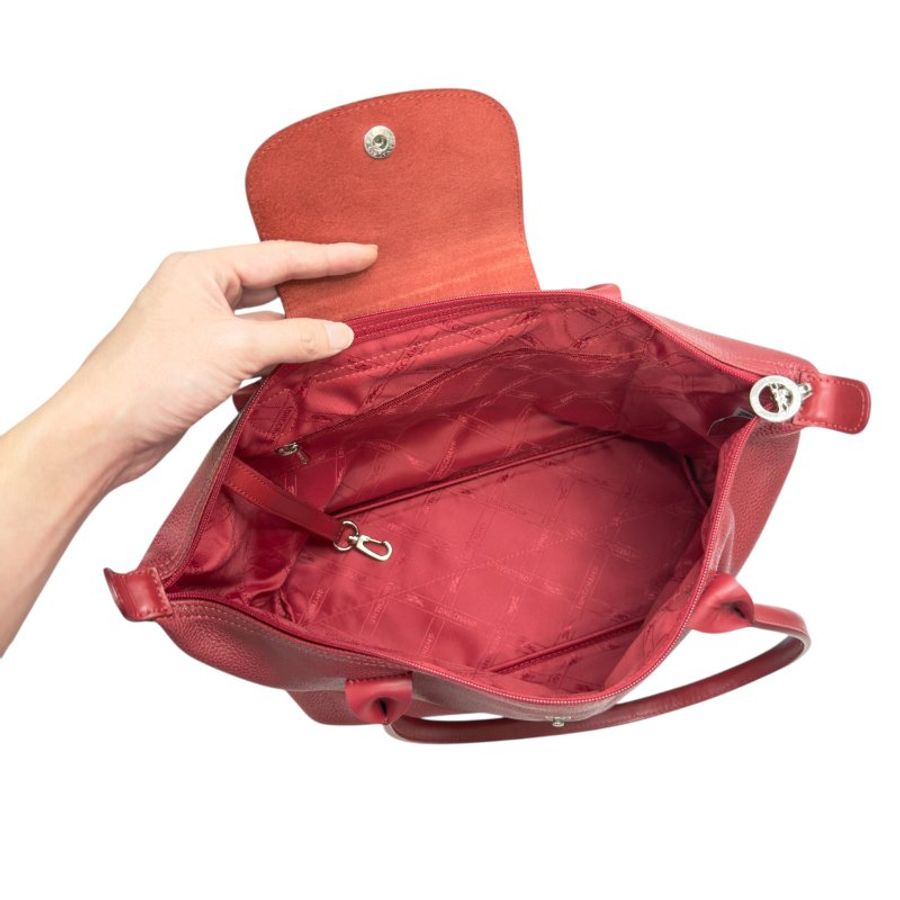 LONGCHAMP Le Pliage 皮革 肩背包-15