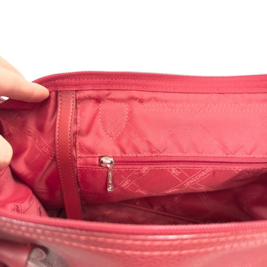 LONGCHAMP Le Pliage 皮革 肩背包-16