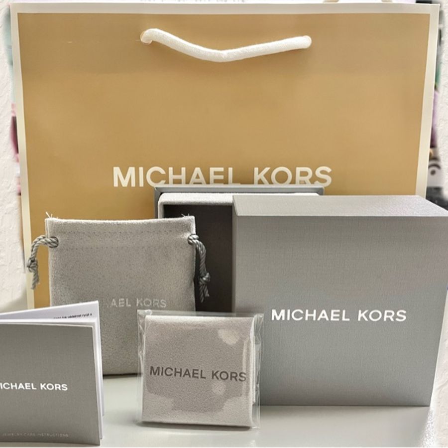 Michael Kors 純銀滿鑽愛心鋯石手鍊 | MKC1526AN | Pave Heart Chain Li-4