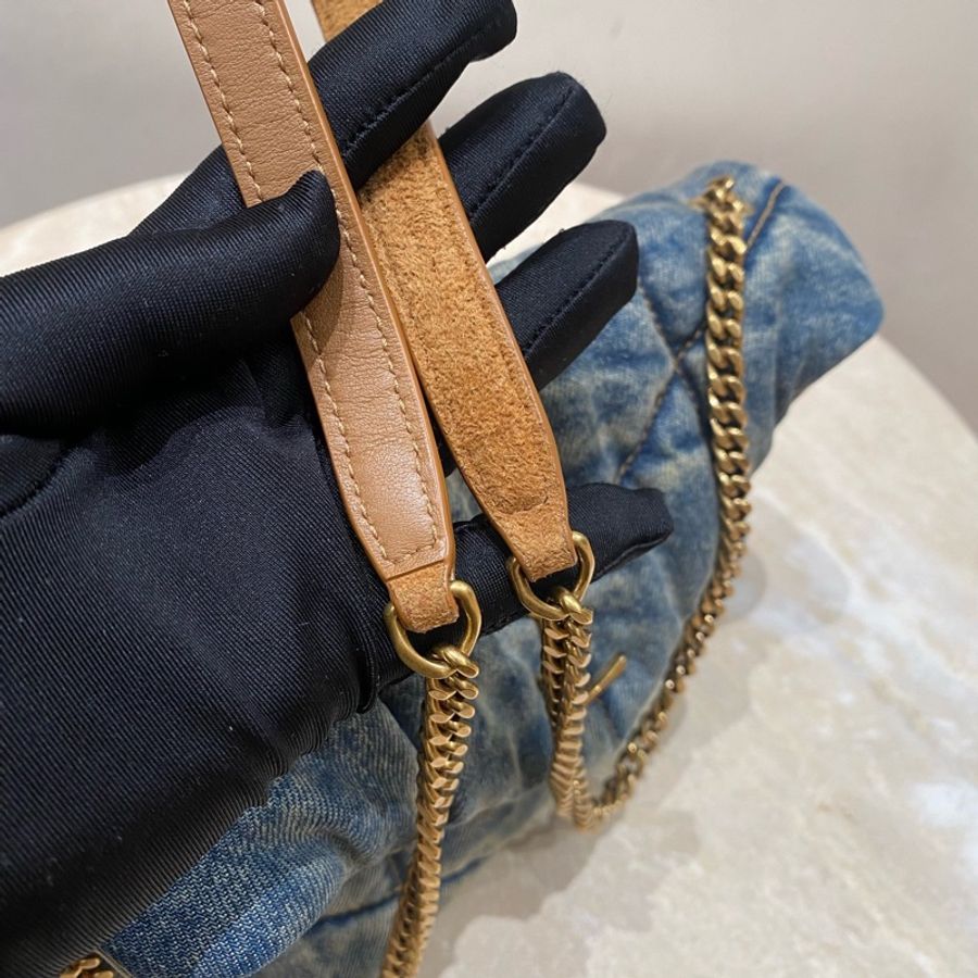 YSL 單寧牛仔 雲朵包 小號mini號-27