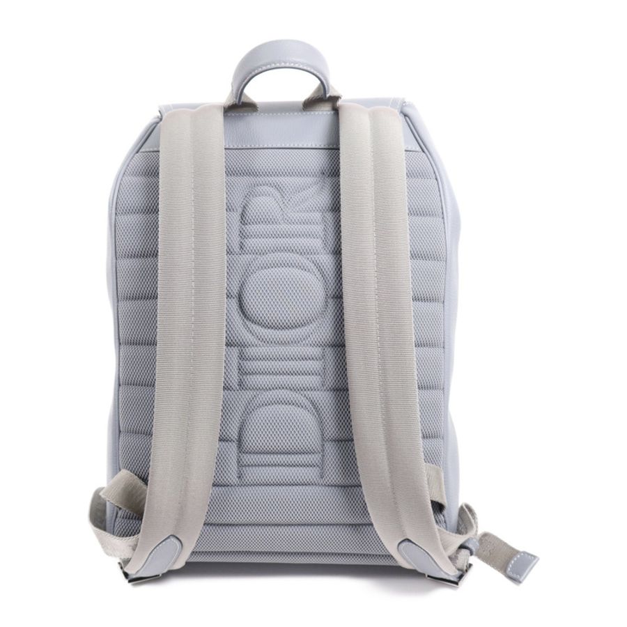 Dior 牛皮皮革Saddle Backpack銀扣背包-1
