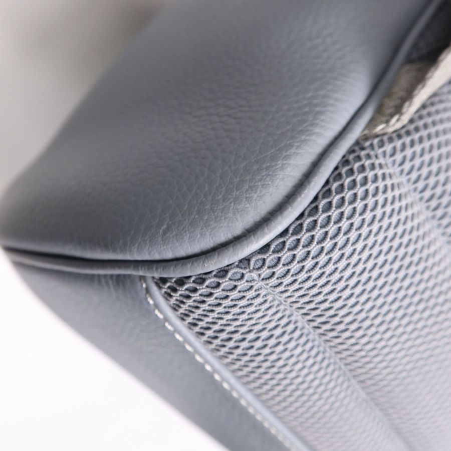 Dior 牛皮皮革Saddle Backpack銀扣背包-12