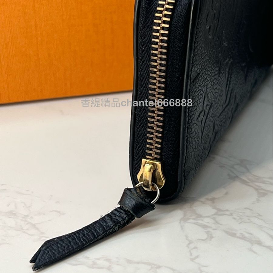 💗香緹國際精品💗 LV |614 黑壓紋長夾-2