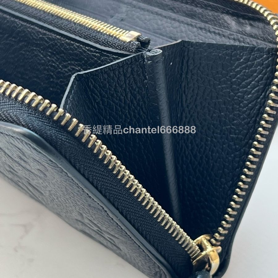 💗香緹國際精品💗 LV |614 黑壓紋長夾-6