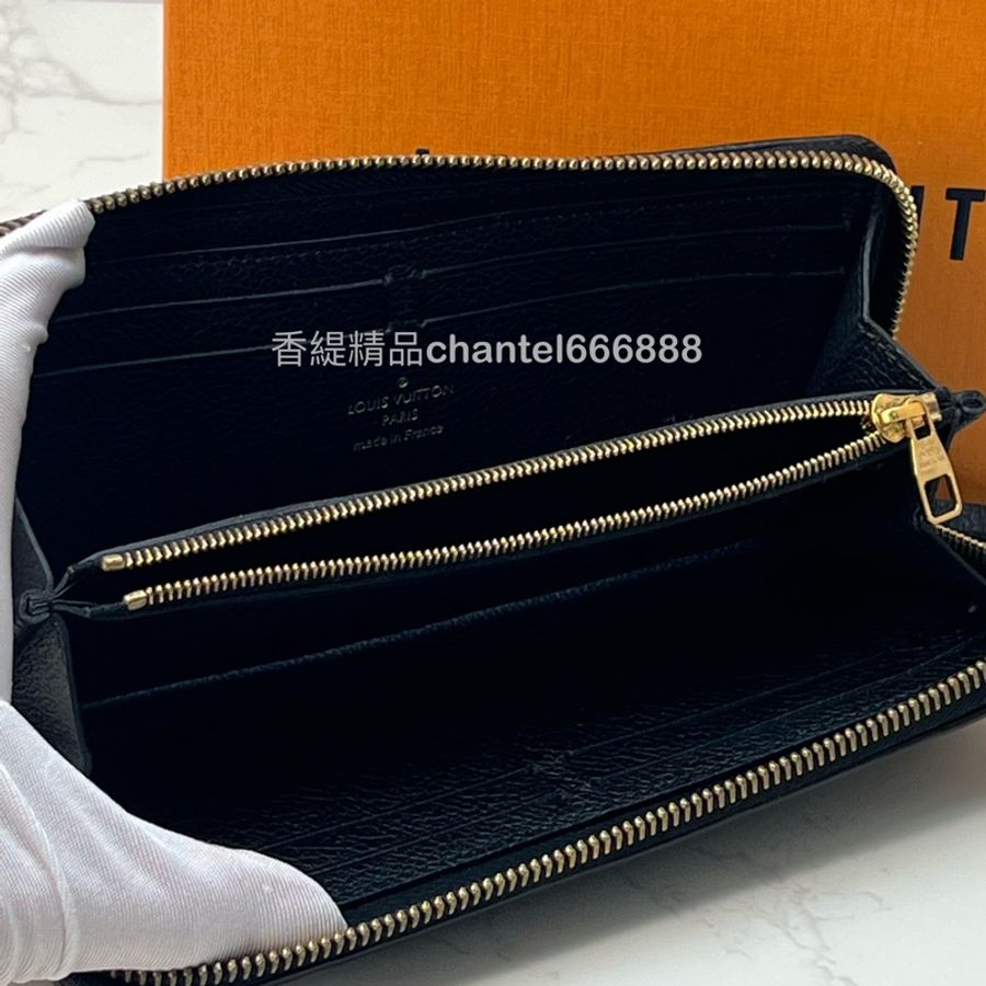 💗香緹國際精品💗 LV |614 黑壓紋長夾-8