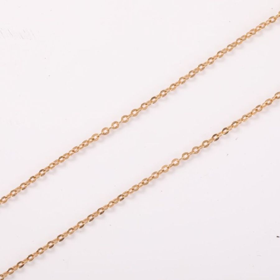 Cartier 18K黃金18K白金18K玫瑰金鑽石Trinity三色單鑽項鏈///項鍊-3