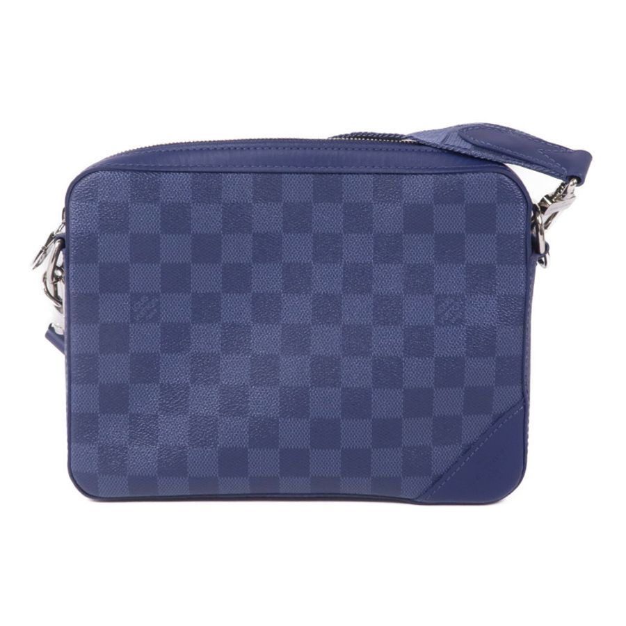 LOUIS VUITTON 【激減優惠】Damier Squared Trio Shoulder Bag銀扣肩背袋-1