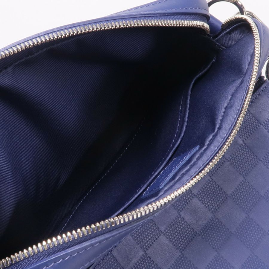 LOUIS VUITTON 【激減優惠】Damier Squared Trio Shoulder Bag銀扣肩背袋-4