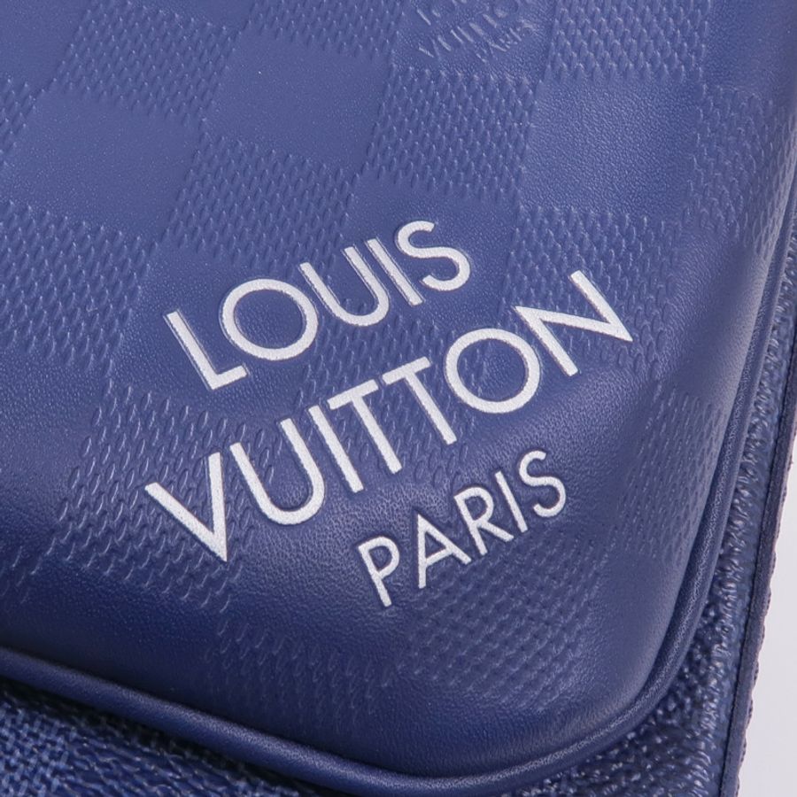 LOUIS VUITTON 【激減優惠】Damier Squared Trio Shoulder Bag銀扣肩背袋-8