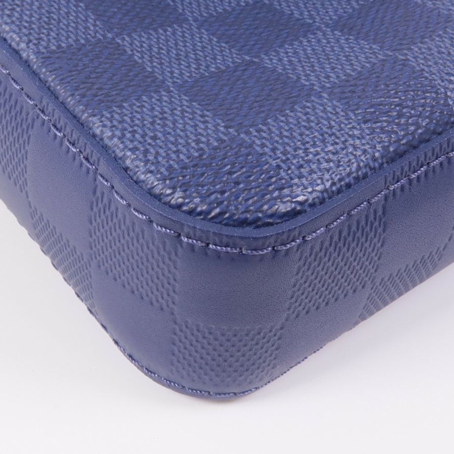 LOUIS VUITTON 【激減優惠】Damier Squared Trio Shoulder Bag銀扣肩背袋-13
