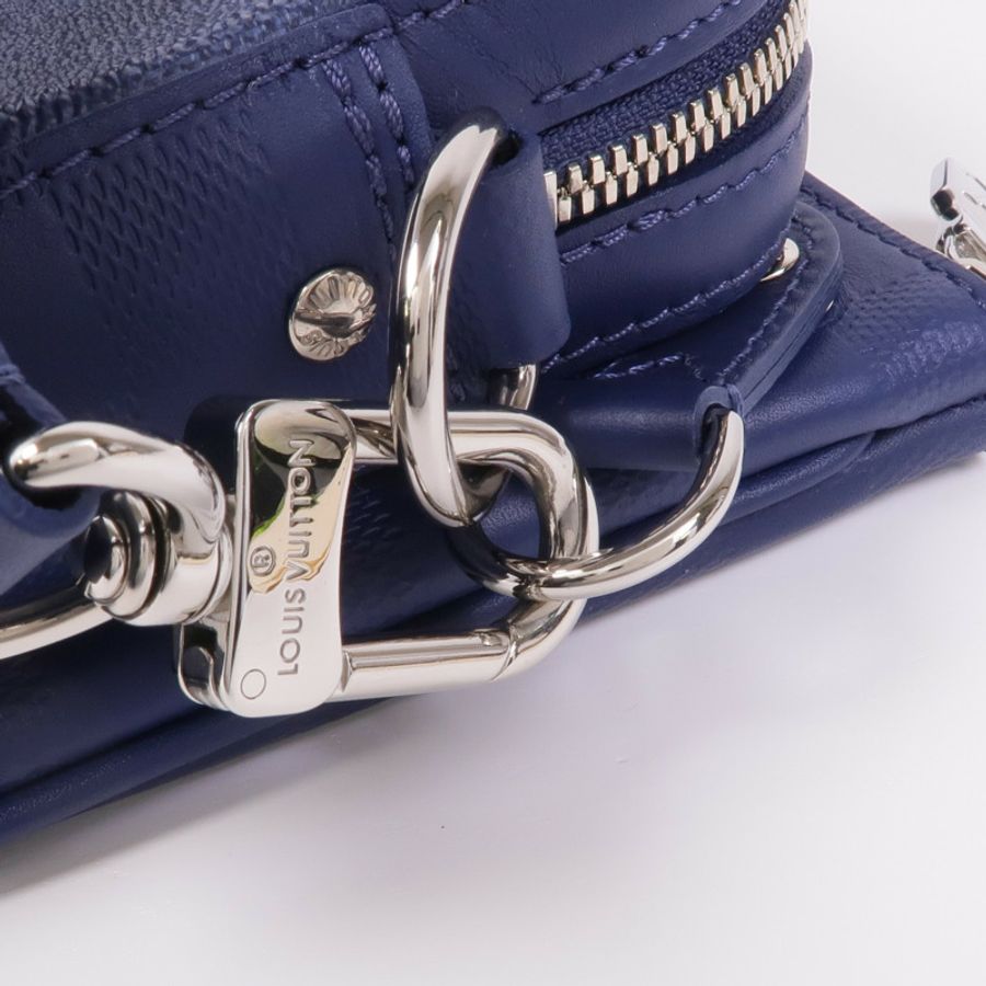 LOUIS VUITTON 【激減優惠】Damier Squared Trio Shoulder Bag銀扣肩背袋-14