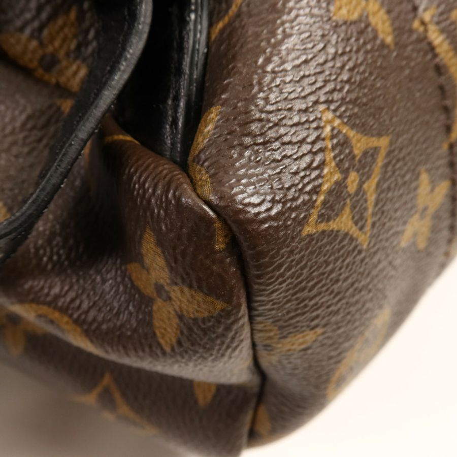LOUIS VUITTON Monogram Palm Springs PM金扣背包-11