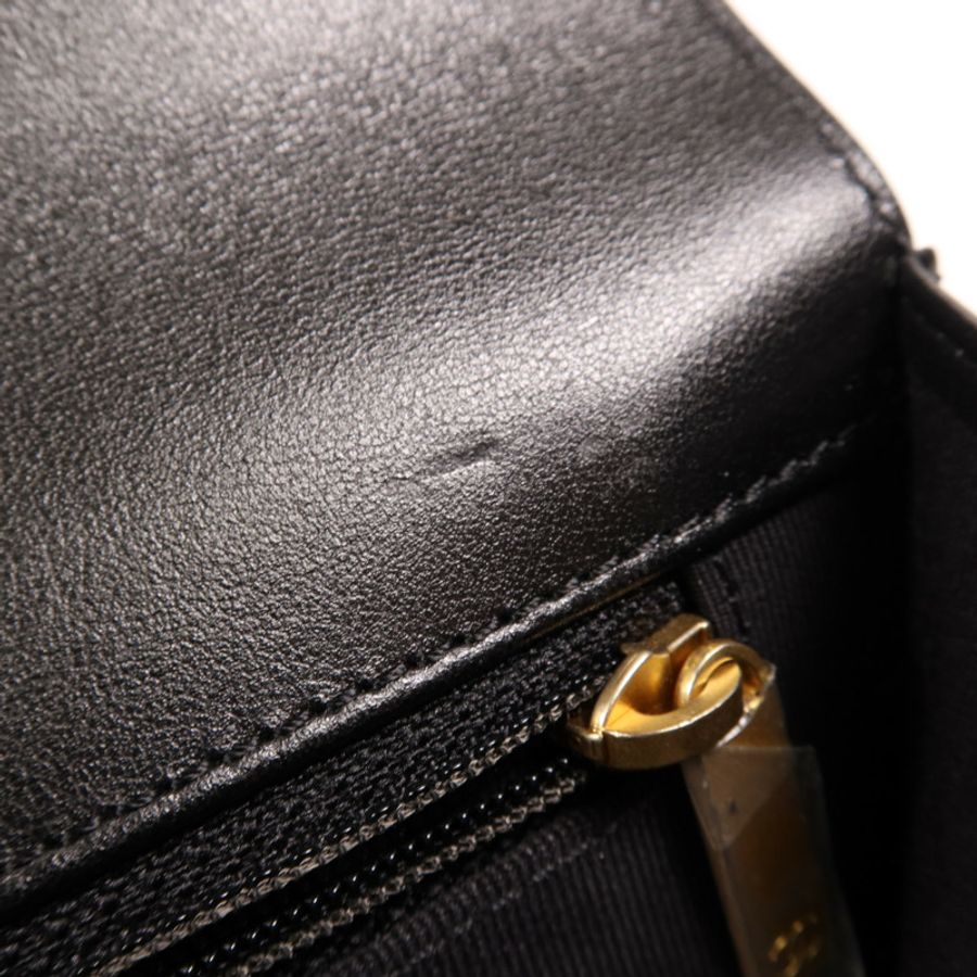 CHANEL 【激減優惠】羊皮皮革Shoulder Bag金扣手挽肩背兩用袋-13