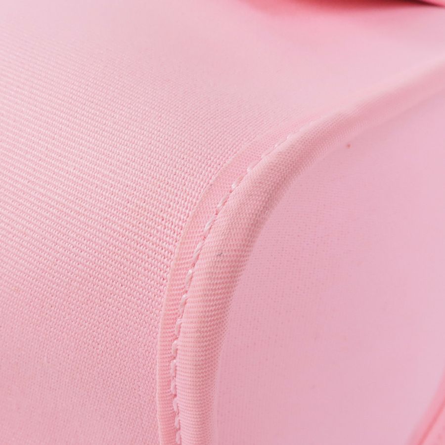 HERMES 帆布Herbag PM銀扣手挽肩背兩用袋Rose Sakura-12