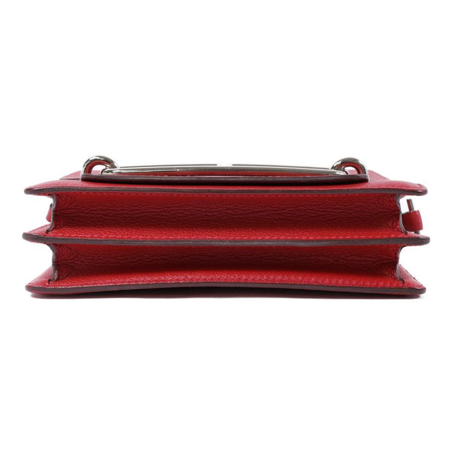 HERMES 【激減優惠】Evercolor皮革Mini Roulis肩背袋-3