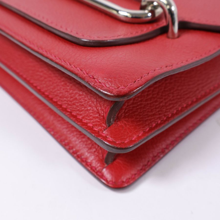 HERMES 【激減優惠】Evercolor皮革Mini Roulis肩背袋-9