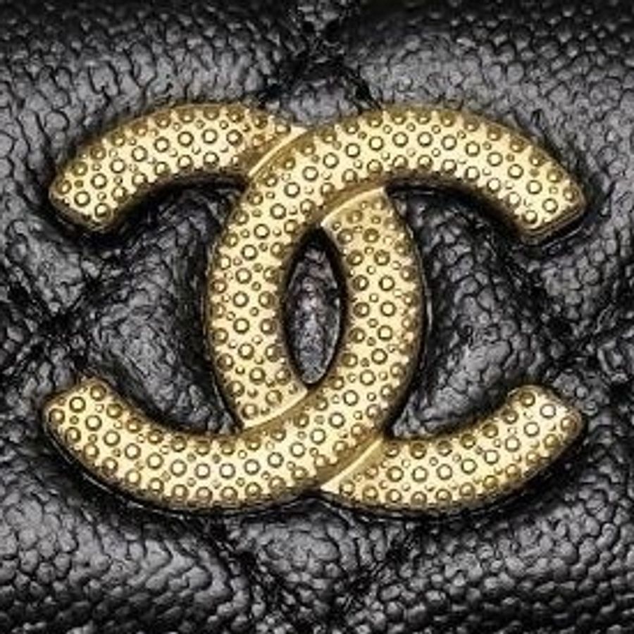 🌷Chanel 稀有金色大雙C魚子醬皮三折短夾錢包皮夾|經典花紋✦fufu style 精品✦ 氣質款|-18