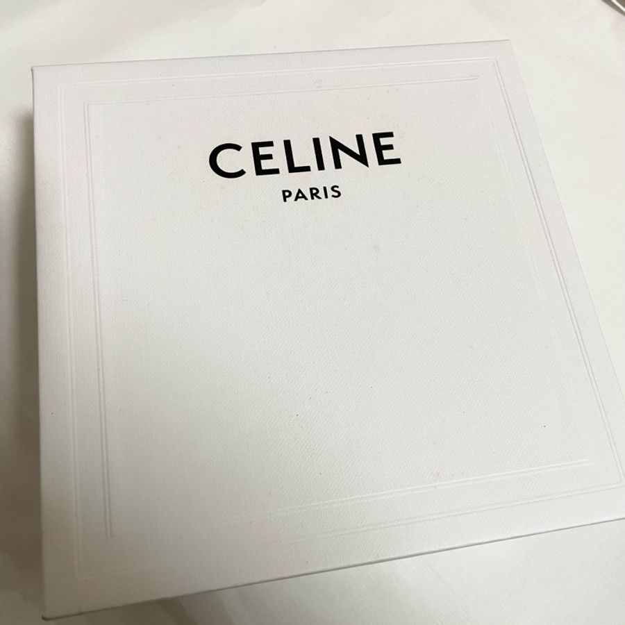 Celine 金棕 凱旋門 皮帶 腰帶 TRIOMPHE 18mm-21