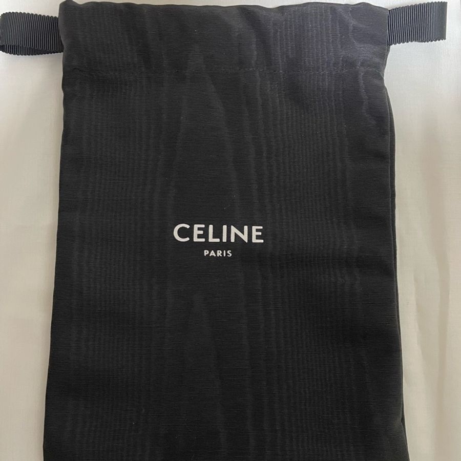 Celine 金棕 凱旋門 皮帶 腰帶 TRIOMPHE 18mm-24