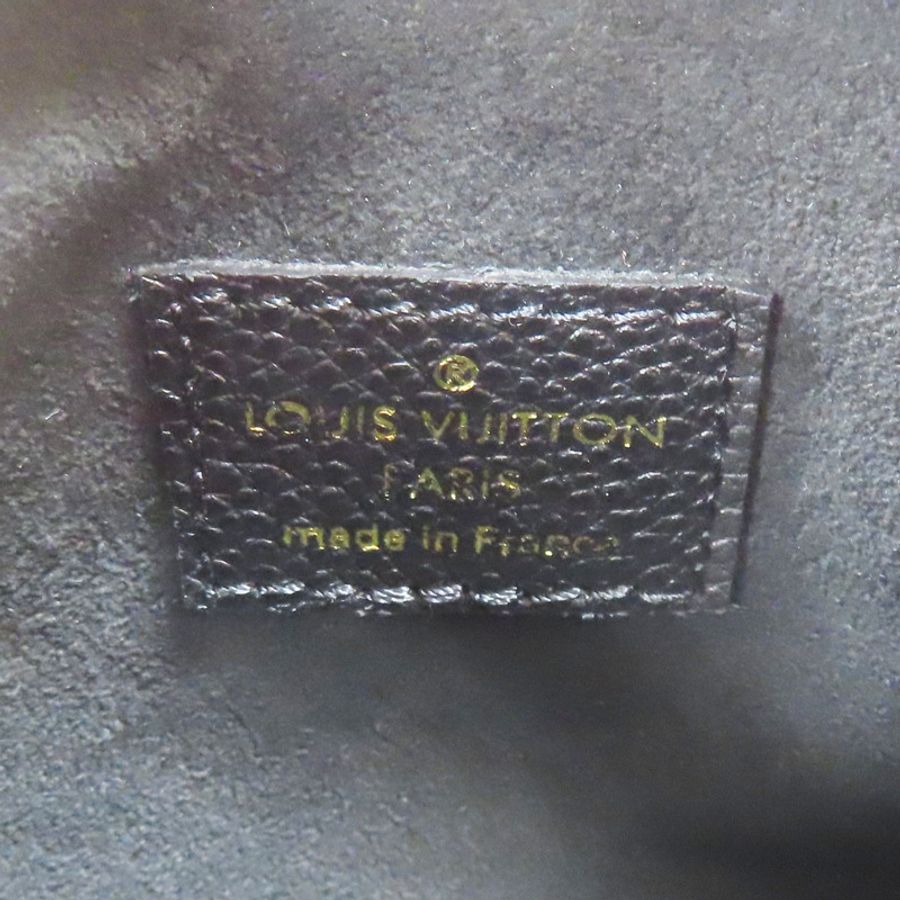Nano Speedy 肩背包 黑色/米白色 原花 牛皮 壓紋【LOUIS VUITTON LV 路易威登】 M81456-5