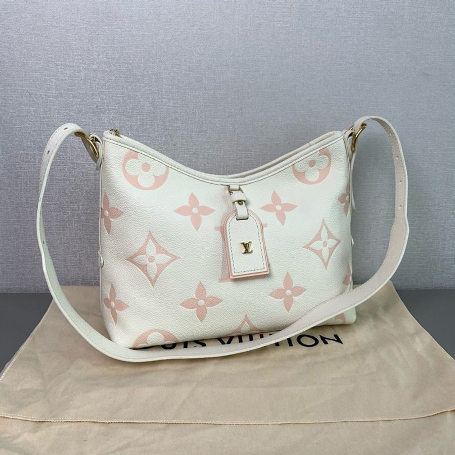 LV carryall小號 晶片款 粉白配色仙女感滿滿🥰-2