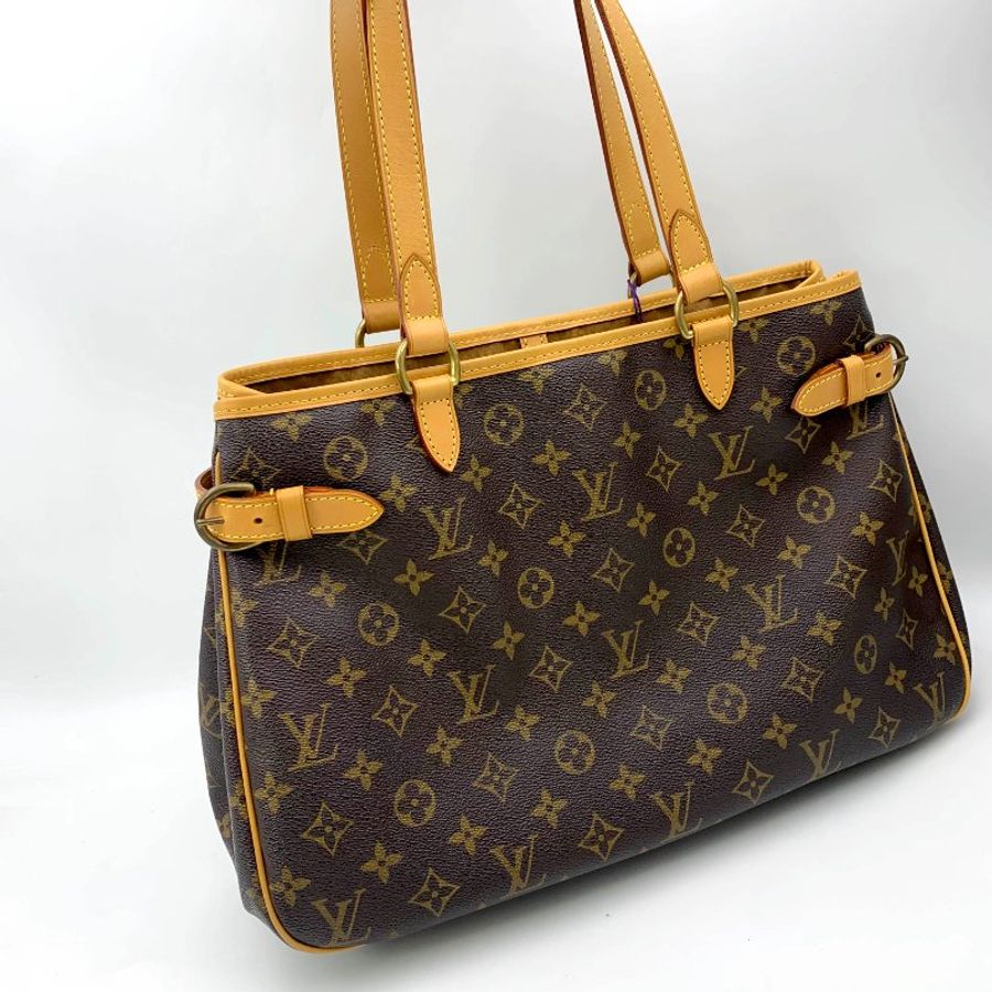 Louis Vuitton 經典老花南瓜包,LV路易威登,托特包,購物包,辦公包,單肩包,公事包,二手正品,真品,免運-8