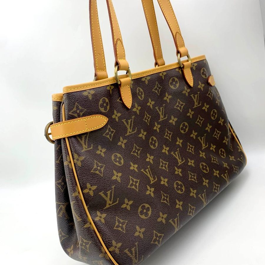 Louis Vuitton 經典老花南瓜包,LV路易威登,托特包,購物包,辦公包,單肩包,公事包,二手正品,真品,免運-9