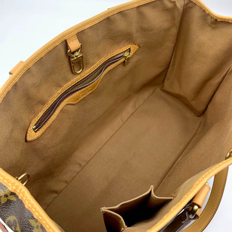 Louis Vuitton 經典老花南瓜包,LV路易威登,托特包,購物包,辦公包,單肩包,公事包,二手正品,真品,免運-11