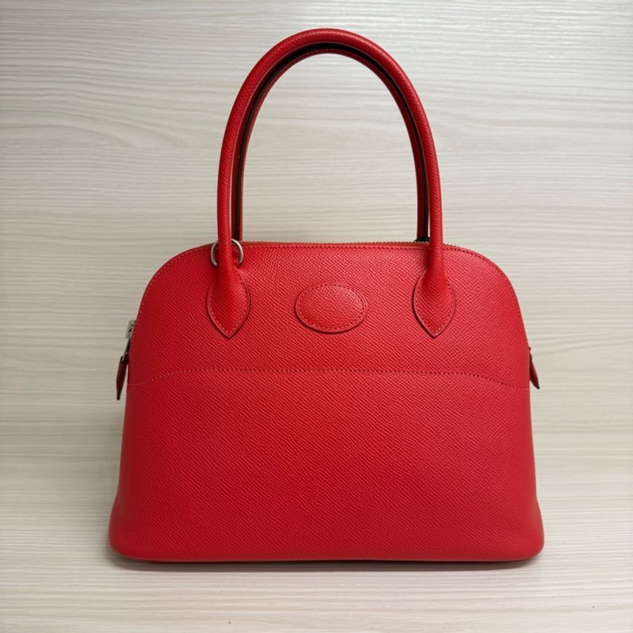HERMES BOLIDE 27紅色 框O-0