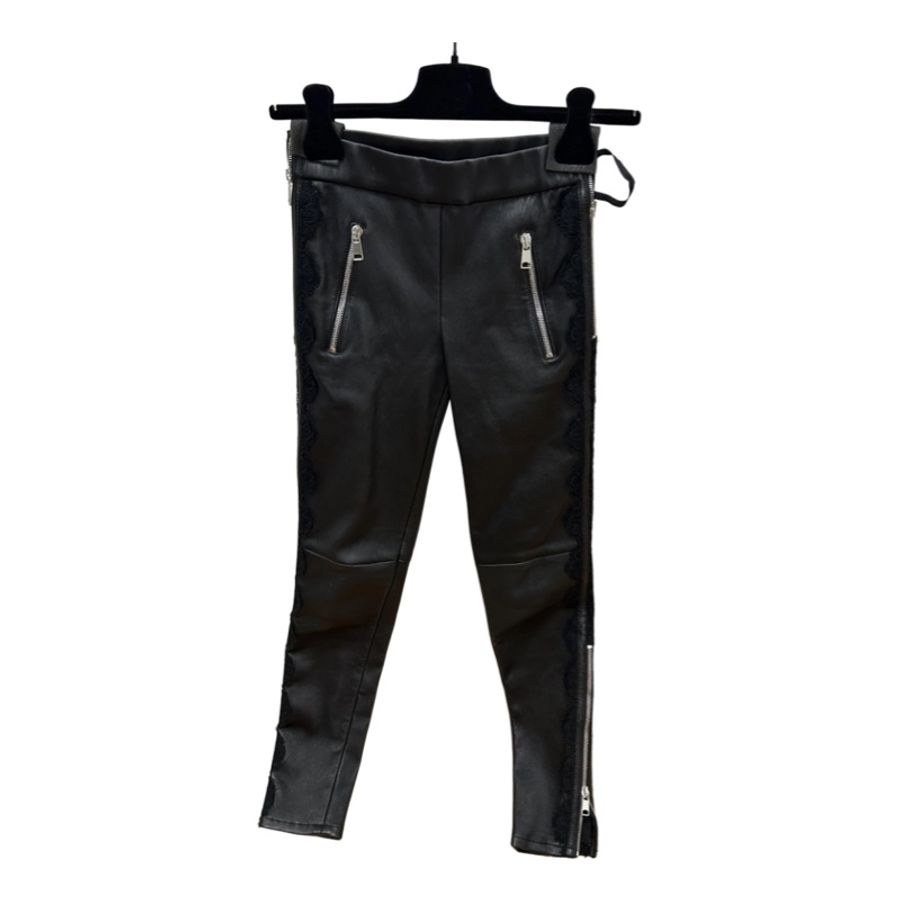 Alexander McQueen 羊皮皮褲-0