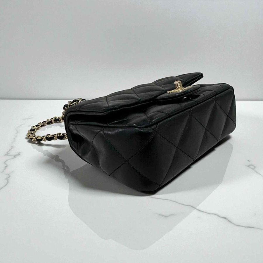CHANEL 壓克力手把COCO HANDLE 黑色-4