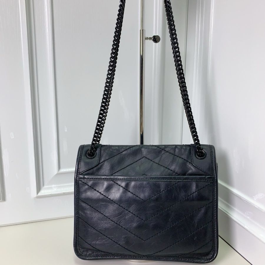 YSL Niki 黑鏈條 小號-1