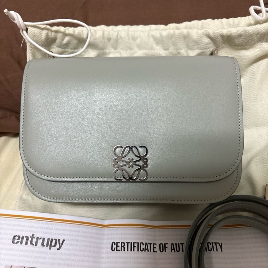 Loewe goya small 小號 淺灰色-1