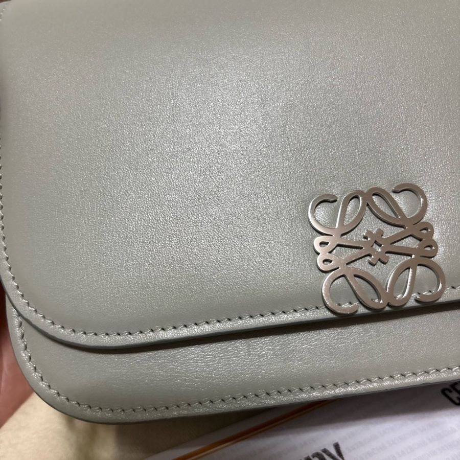 Loewe goya small 小號 淺灰色-11