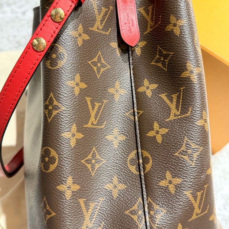 LV 水桶包 路易威登 NEONOE 老花水桶 肩背包-19