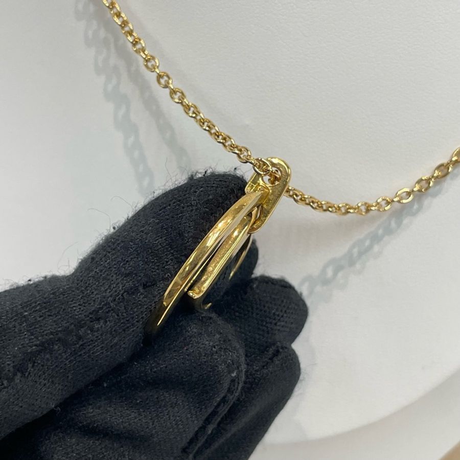 Dior 中古CD大logo長項鏈 XB353-3