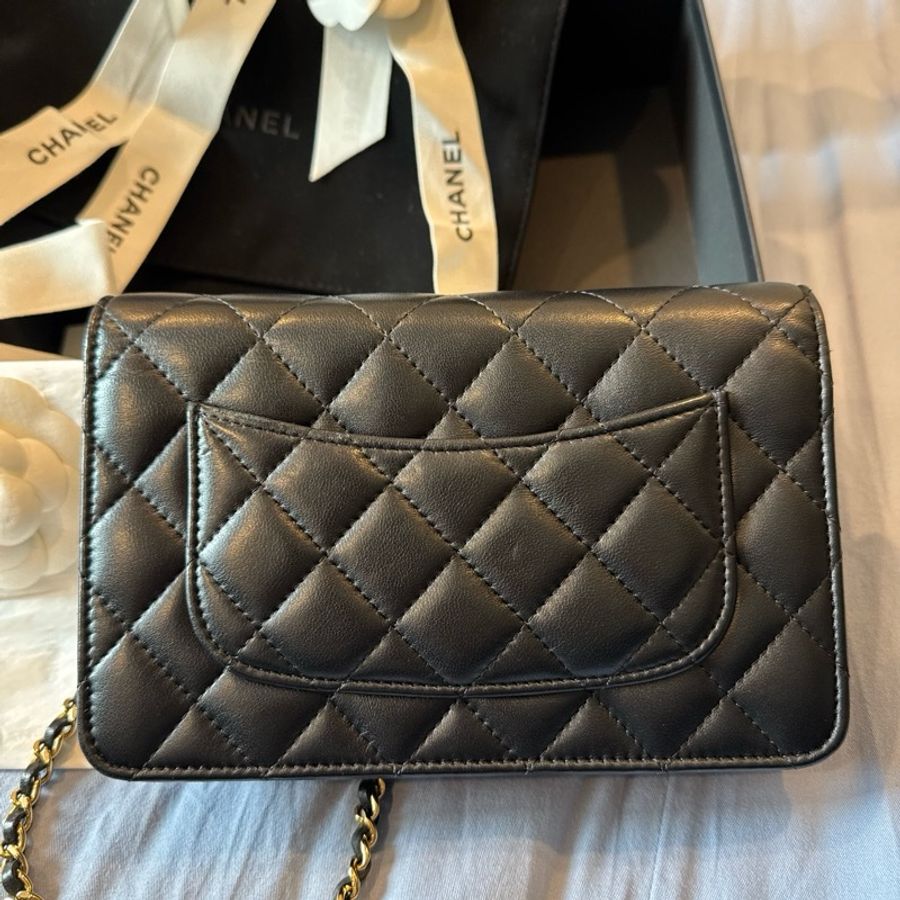 Chanel WOC黑金-2