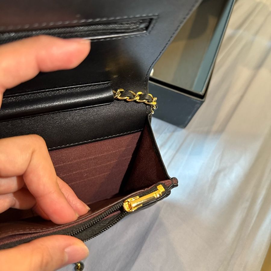 Chanel WOC黑金-14