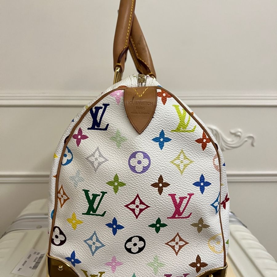 LV 白彩speedy-4
