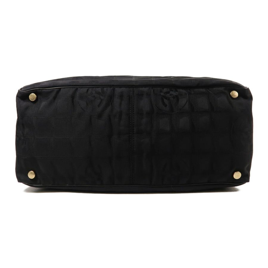 CHANEL 【激減優惠】尼龍Vintage Tote Bag金扣肩背袋-3