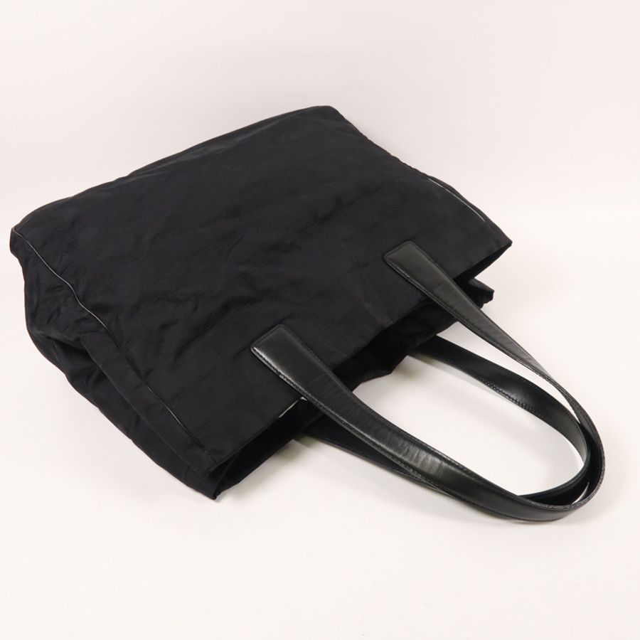 CHANEL 【激減優惠】尼龍Vintage Tote Bag金扣肩背袋-7