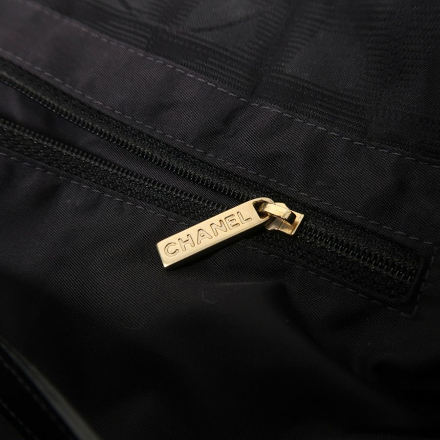 CHANEL 【激減優惠】尼龍Vintage Tote Bag金扣肩背袋-14