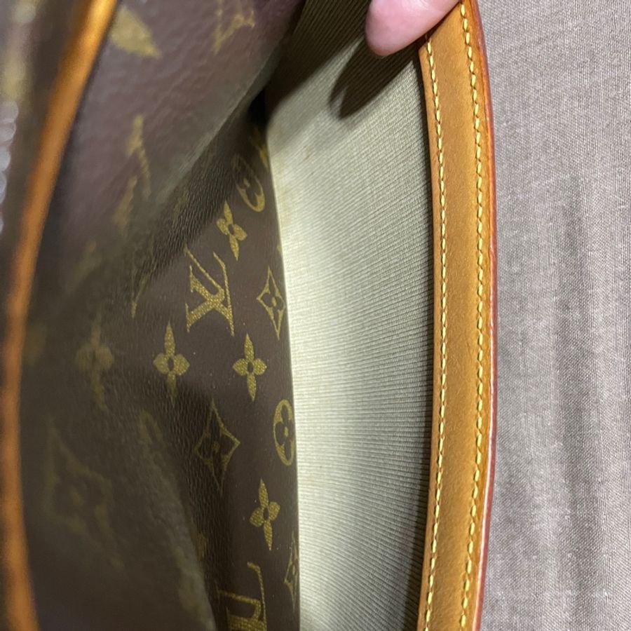 LOUIS VUITTON/雙層側背包/M45254/記者包-7