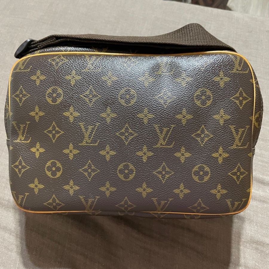 LOUIS VUITTON/雙層側背包/M45254/記者包-10