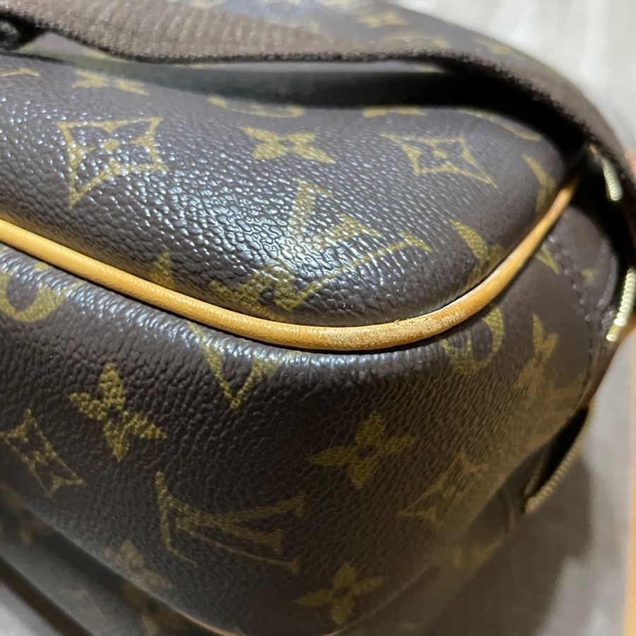 LOUIS VUITTON/雙層側背包/M45254/記者包-12
