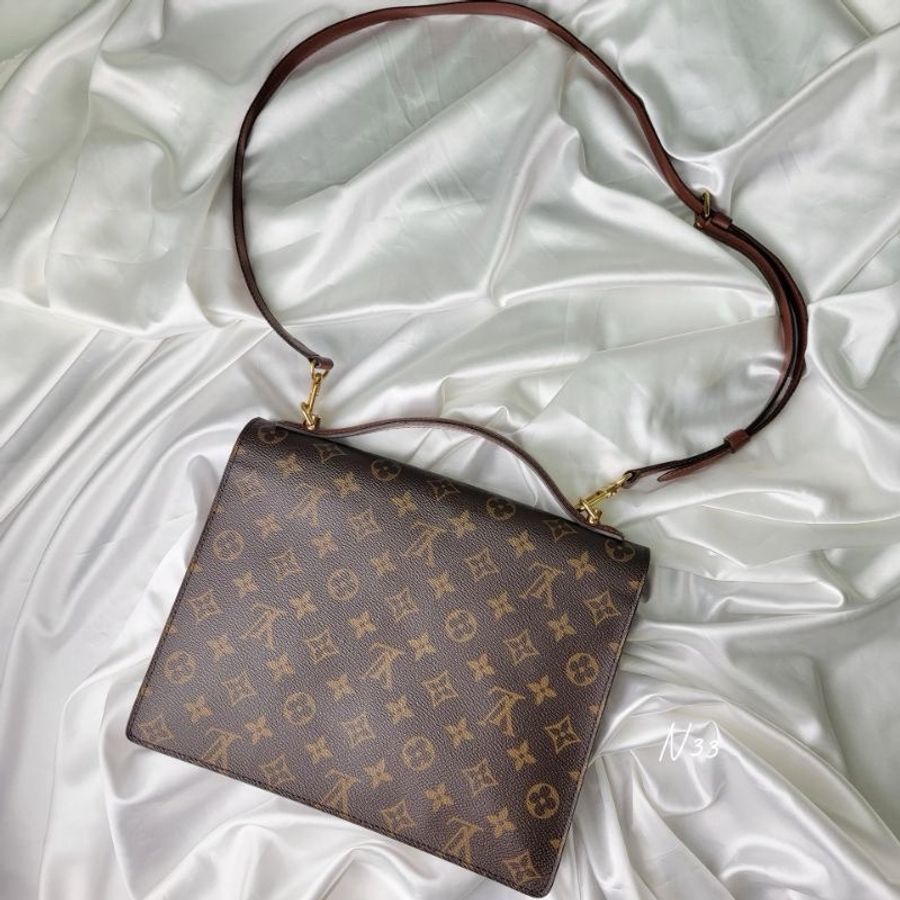 Louis Vuitton 老花蒙梭郵差包-9
