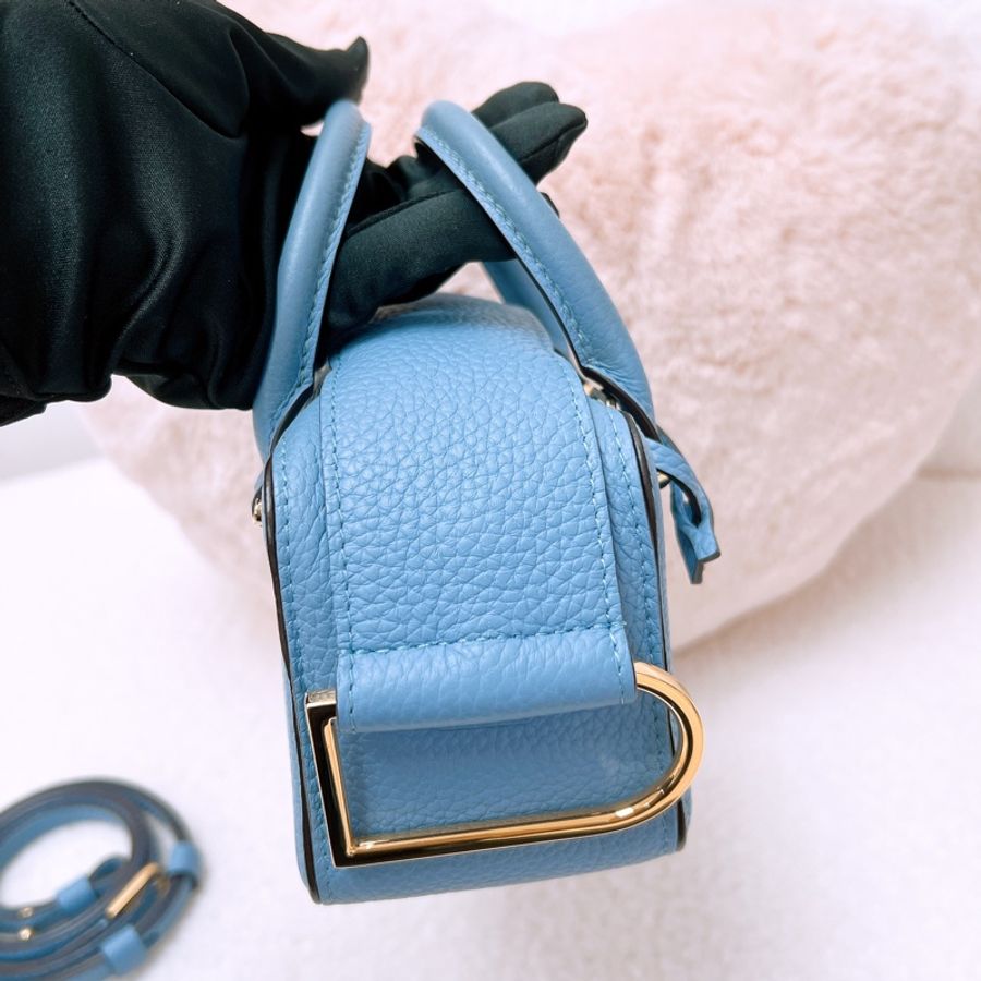Delvaux coolbox nano 藍色-5