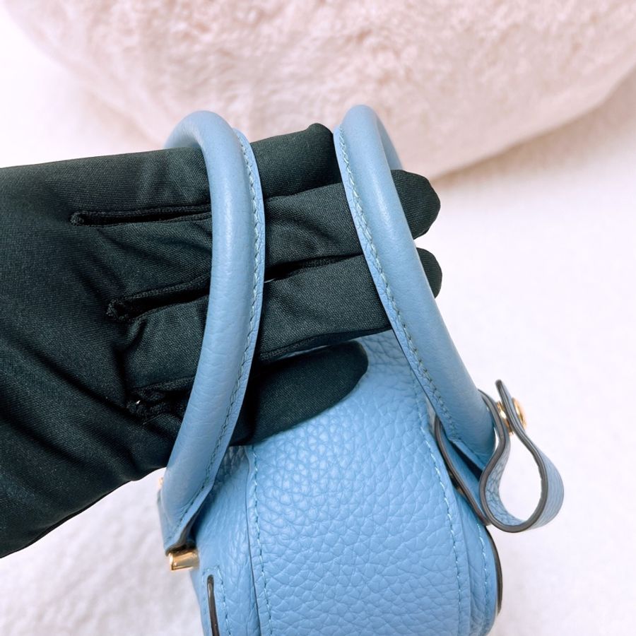 Delvaux coolbox nano 藍色-9